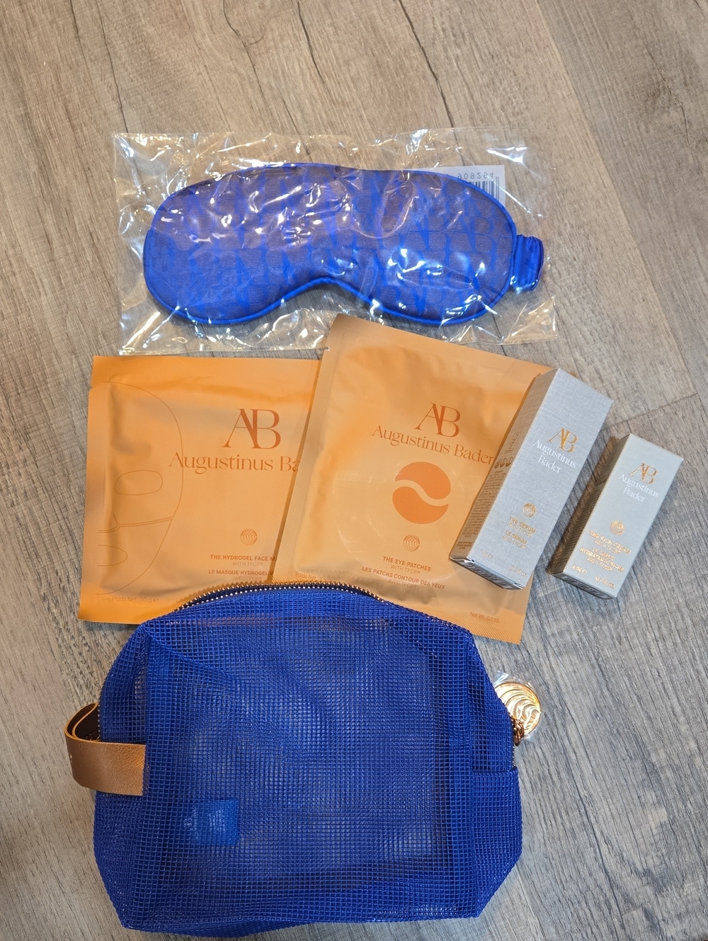 New!!! Augustinus Bader Skincare Set with Pouch!!